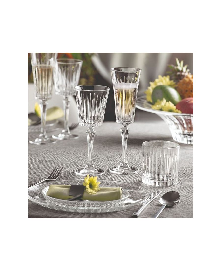 Service carafe 1 L + 6 verres à pied à vin eau lot 7 pièces