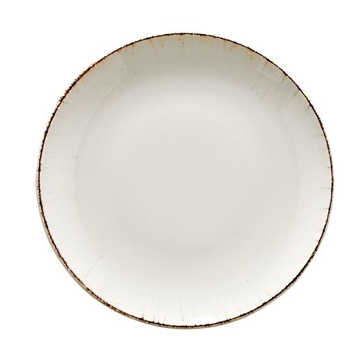 Lot De 6 Assiettes Creuses Bonna Sway En Porcelaine - 23 Cm, 1000 Ml - Design Inspiré De La Mer