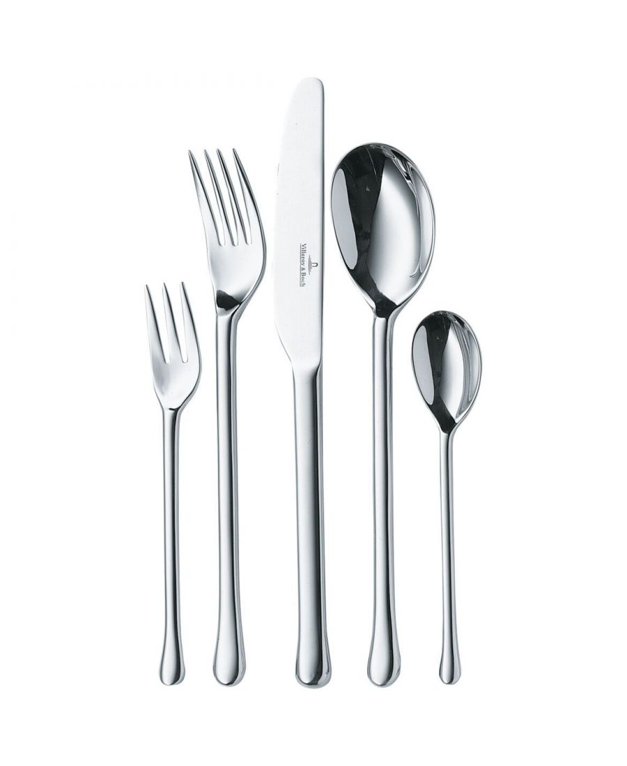 Villeroy et Boch NewWave Ménagère de table 30 pièces pour 6 personnes