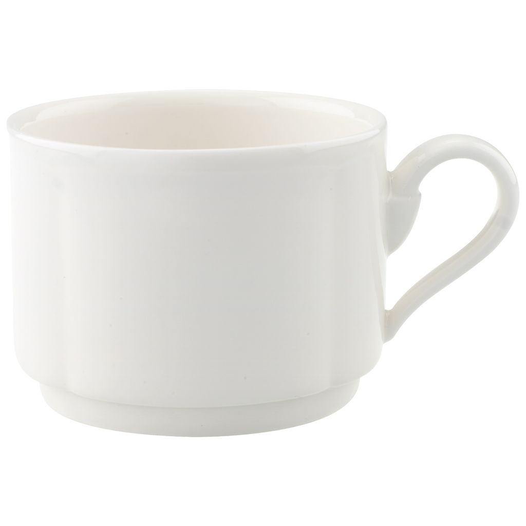 Tasse blanche porcelaine X6